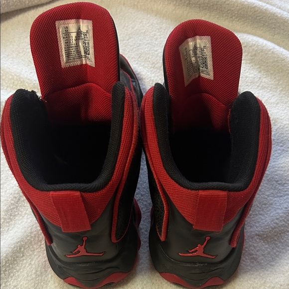 Jordan Black and Red Athletic Sneakers - Picture 7 of 11
